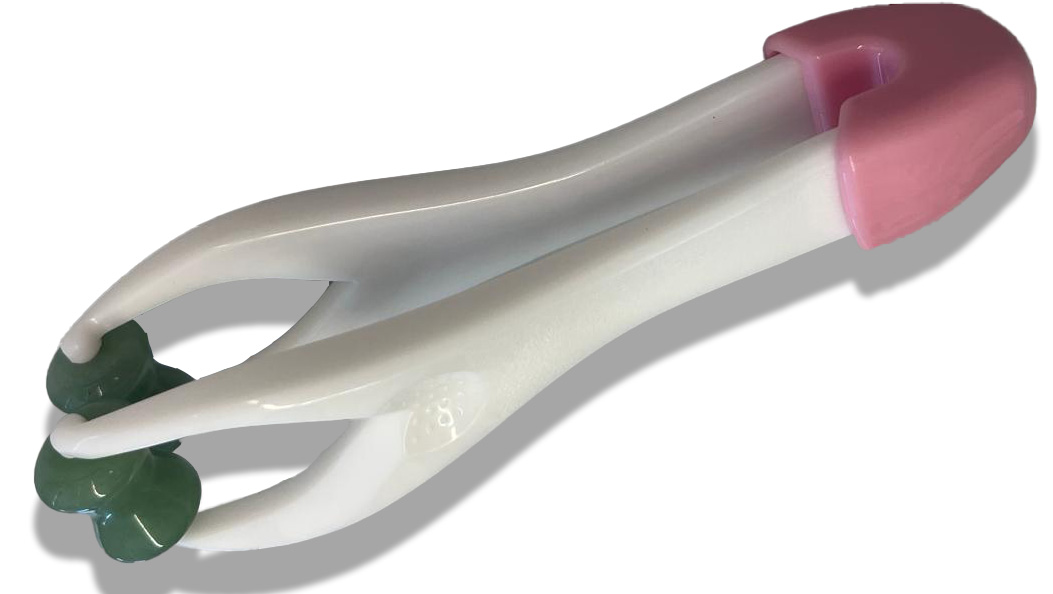 Massagerolle für Finger aus Natursteinrollen 
